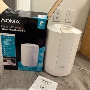 NOMA White Warm Mist Humidifier